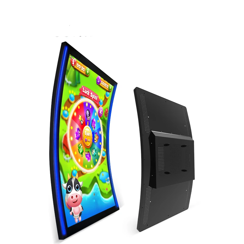 43-Slot tal-Wiri tat-Touch Screen Curved Pulzier